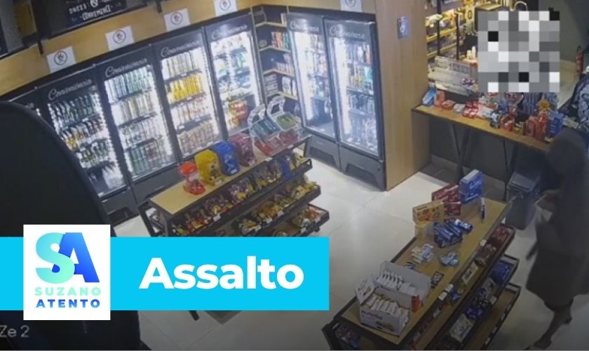 Assalto à loja de conveniência em posto na Costa Norte de São Sebastião é registrado por câmeras de segurança; veja o vídeo