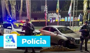 TOR intercepta veículo na Oswaldo Cruz e apreende 26 tijolos de maconha em fundo falso; homem é preso por tráfico