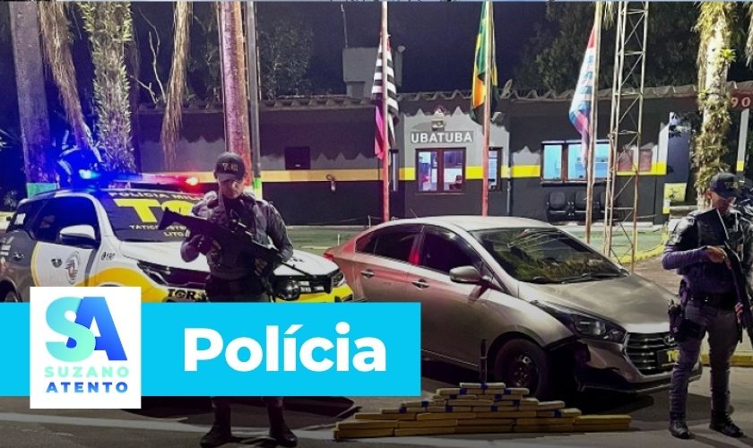TOR intercepta veículo na Oswaldo Cruz e apreende 26 tijolos de maconha em fundo falso; homem é preso por tráfico