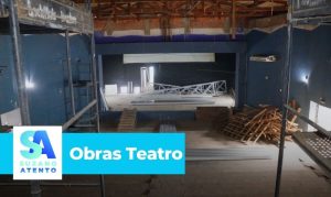 Obras do Teatro Dr. Armando de Ré, em Suzano, avançam com reconstrução da cobertura