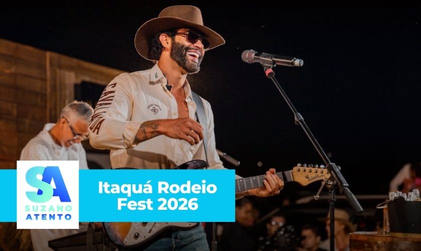 Gusttavo Lima é confirmado como atração do Itaquá Rodeio Fest 2026