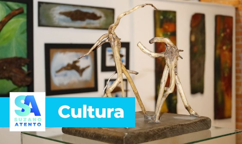 Exposição ‘MoViMeNtO’ reúne 200 obras de Erasmo Amorim em Suzano