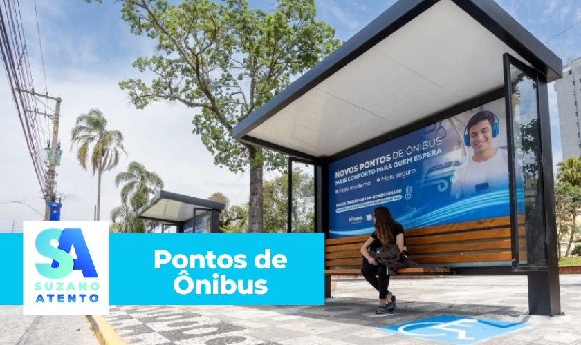 Prefeitura de Mogi inicia instalação de novos abrigos em pontos de ônibus