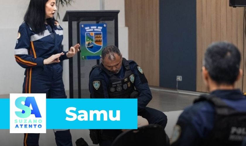 Samu promove curso de capacitação em primeiros socorros para 120 GCMs de São Sebastião