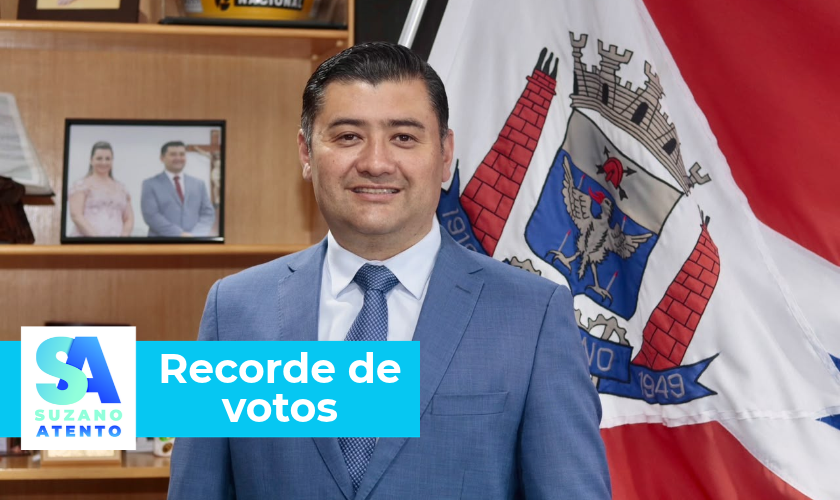 Rodrigo Ashiuchi alcança maior votação para deputado estadual em Suzano